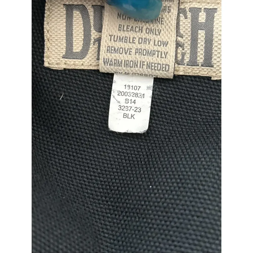 Duluth Double Front Knee Cargo Utility Pants 35x32.5” Relaxed Mens Black